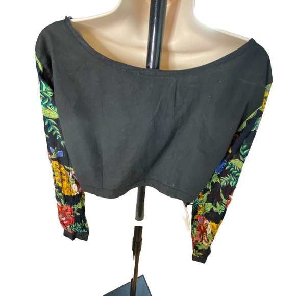 Tops - Long Sleeve Speed Limit MPH Size L Cotton/Rayon Blend Made in India - Picture 5 of 7